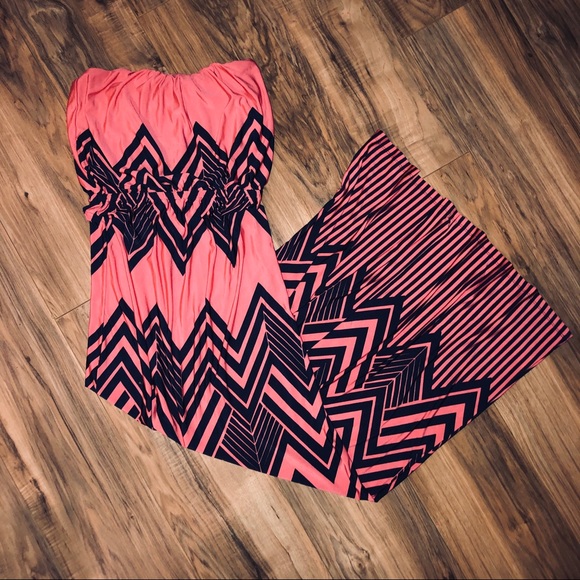 Strapless Maxi Long Dress - Picture 2 of 4